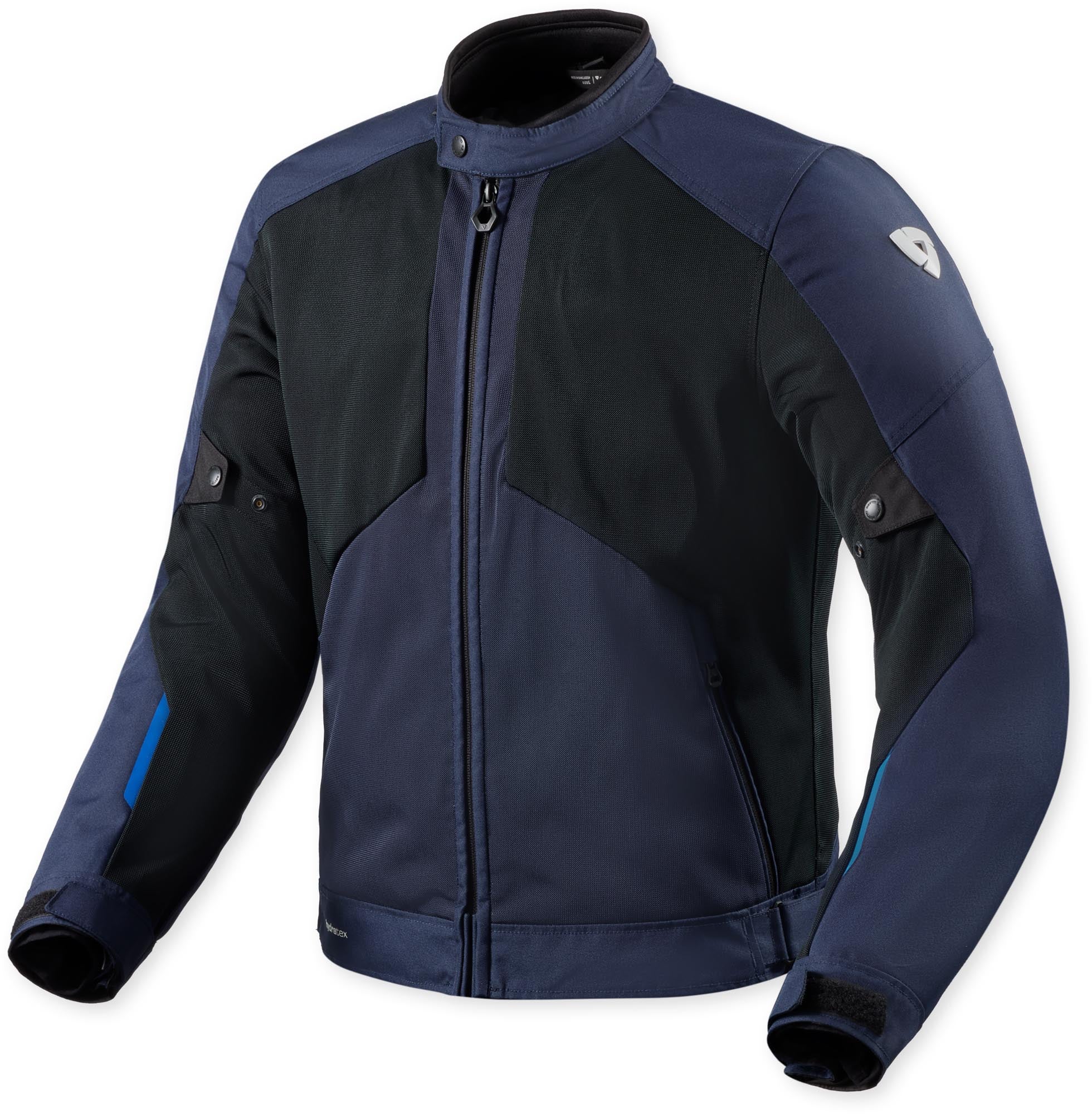 Revit Torque 3 H2O wasserdichte Motorrad Textiljacke dunkelblau/schwarz XL Abbildung 1