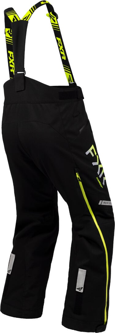 FXR Helium X Snescooter Bib Bukser sort/gul XL Figur 2