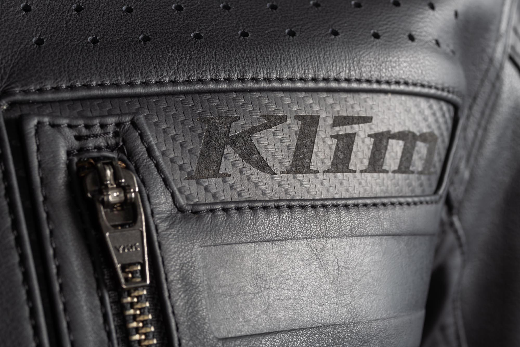Klim Sixxer Motorrad Lederjacke schwarz M Abbildung 7
