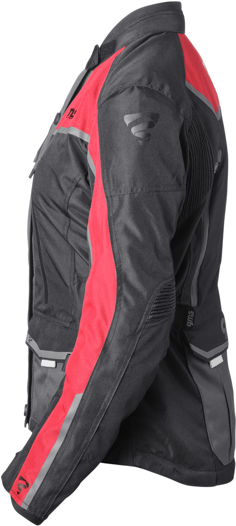 GMS Twister Neo Jachetă textilă impermeabilă pentru motociclete Negru/Roșu S Figura 2