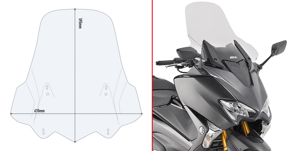 GIVI Vindruta Figur 1
