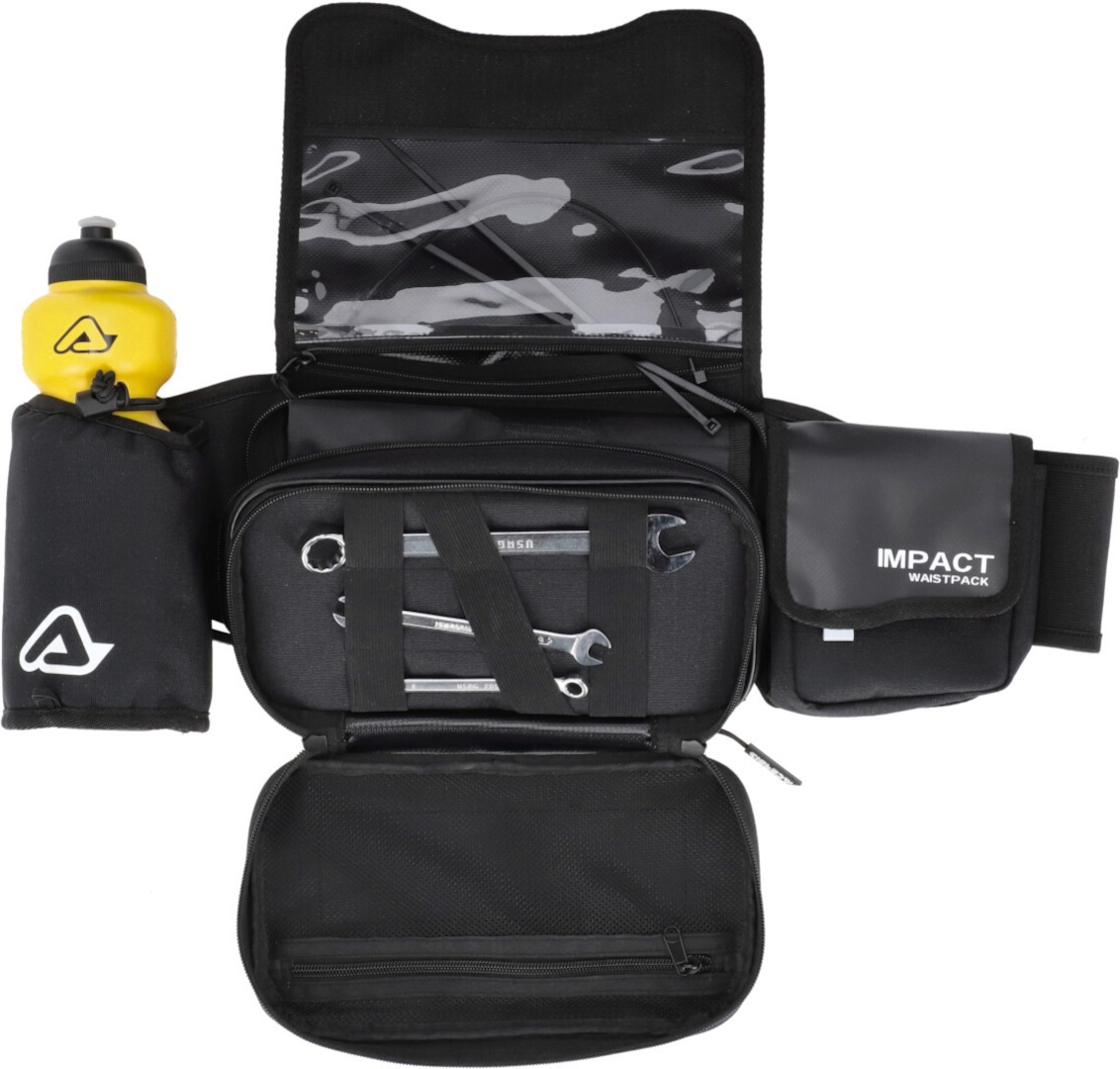 Acerbis Impact Logo 5L Rucsac pentru talie alb/negru Figura 11
