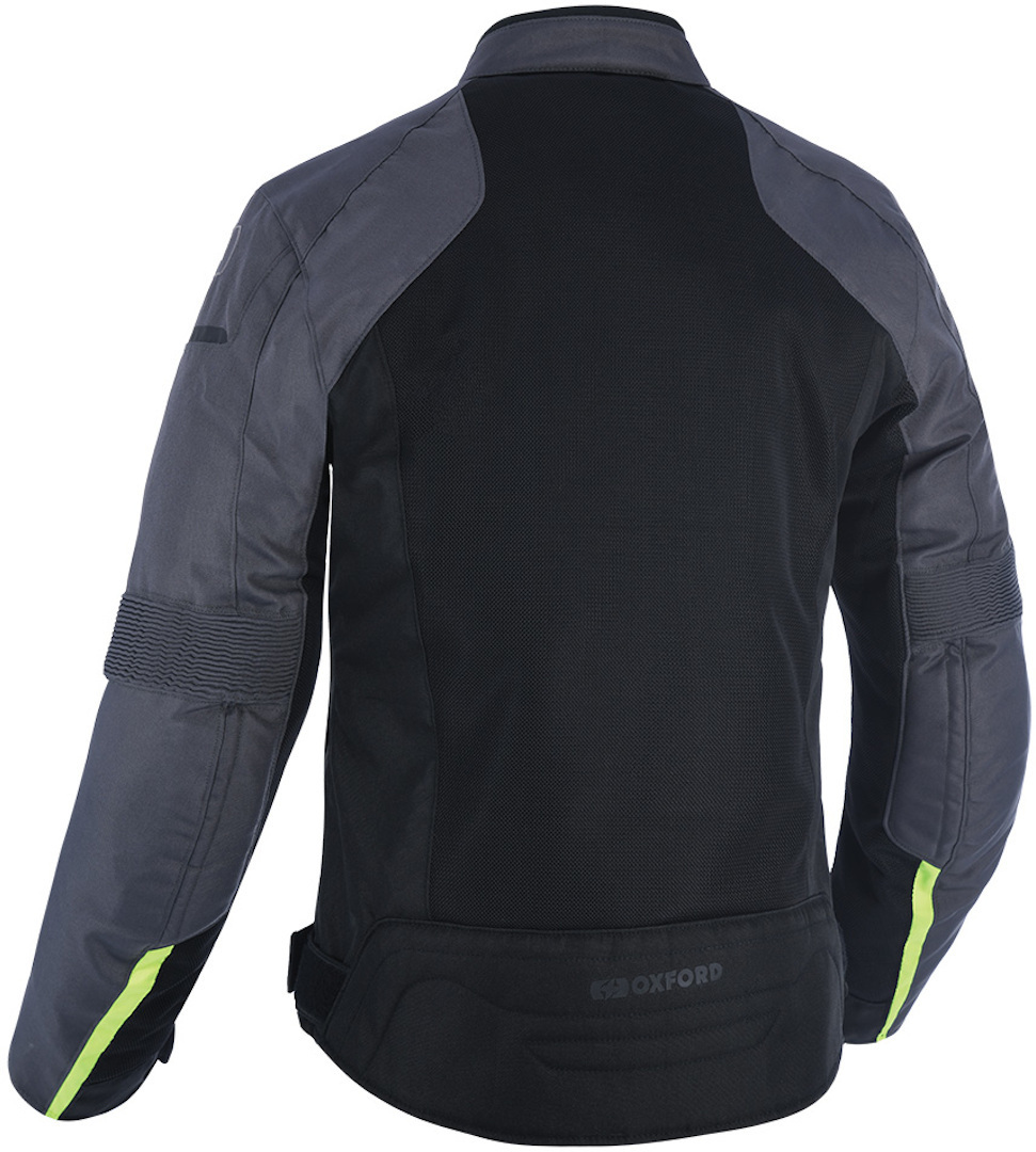 Oxford Delta Air Motorcycle Textile Jacket black/grey/neon 5XL Figure 2