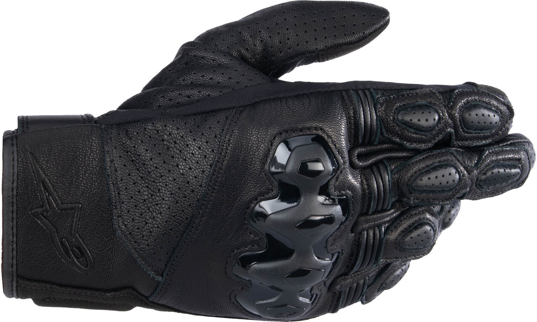 Alpinestars Celer v3 perforerede motorcykelhandsker Sort L Figur 1
