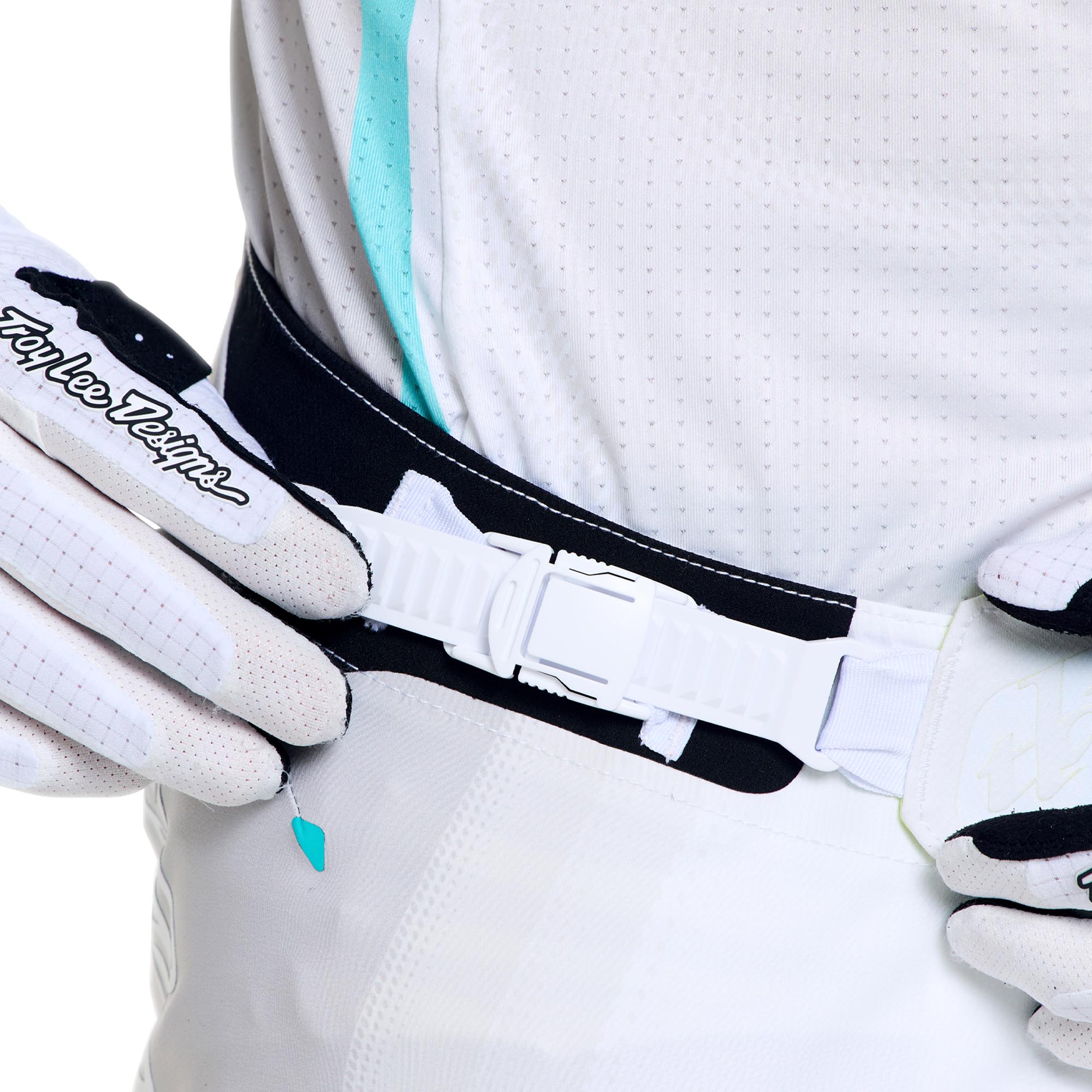 Troy Lee Designs SE Ultra Vision Pantaloni da motocross bianco/grigio 36 Figura 12