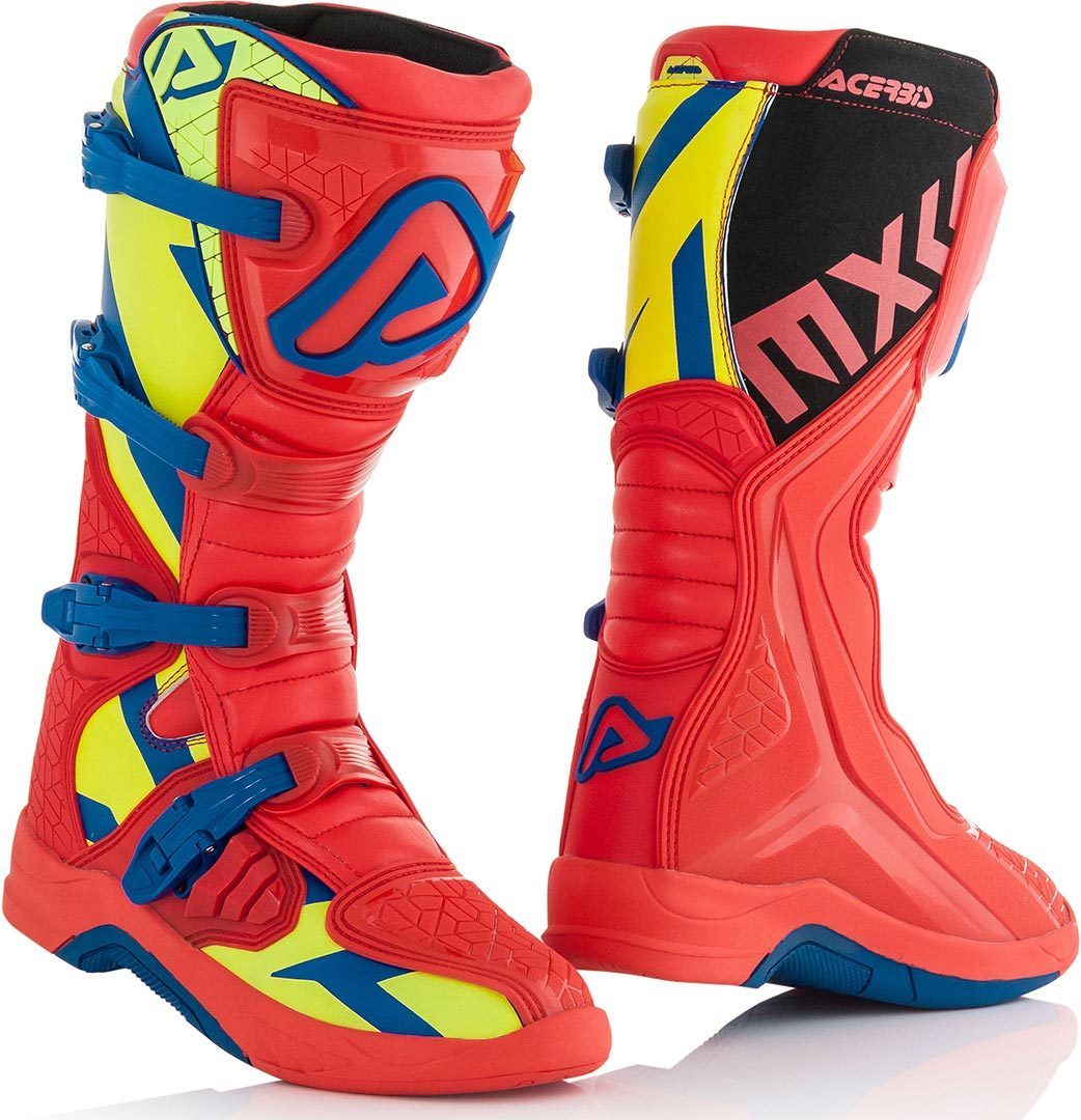 Acerbis X-Team Bottes Motocross rouge/jaune 44 Figure 1