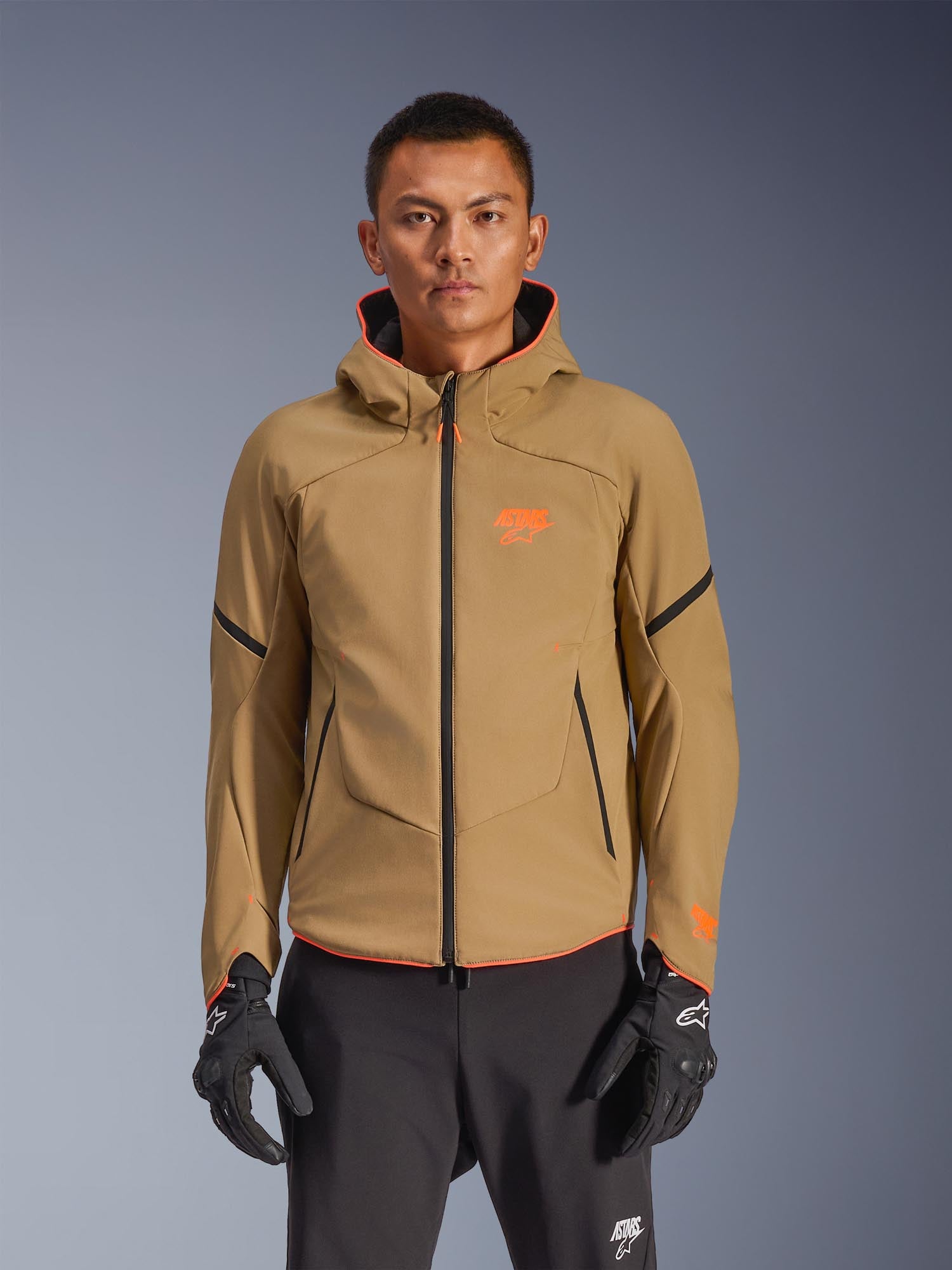 Alpinestars Aeroshel waterproof Motorcycle Textile Jacket Dark Khaki M Figure 4