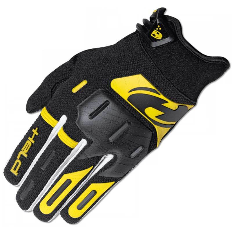 Held Hardtack Motocross handsker sort/gul 6 (XS) Figur 1