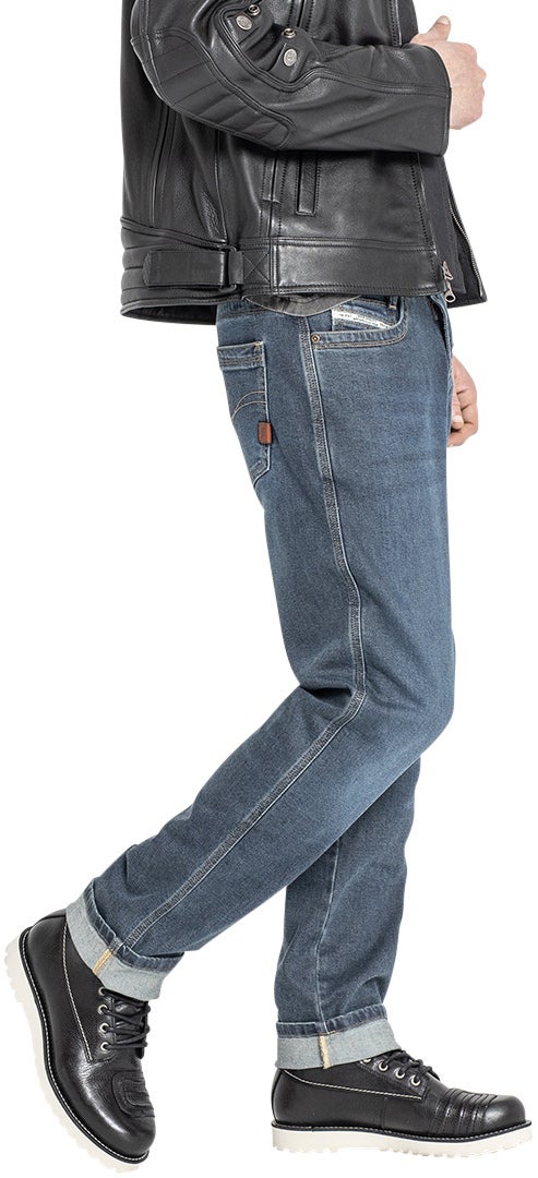 John Doe Taylor Mono Jeans da moto blu 31 L32 Figura 6