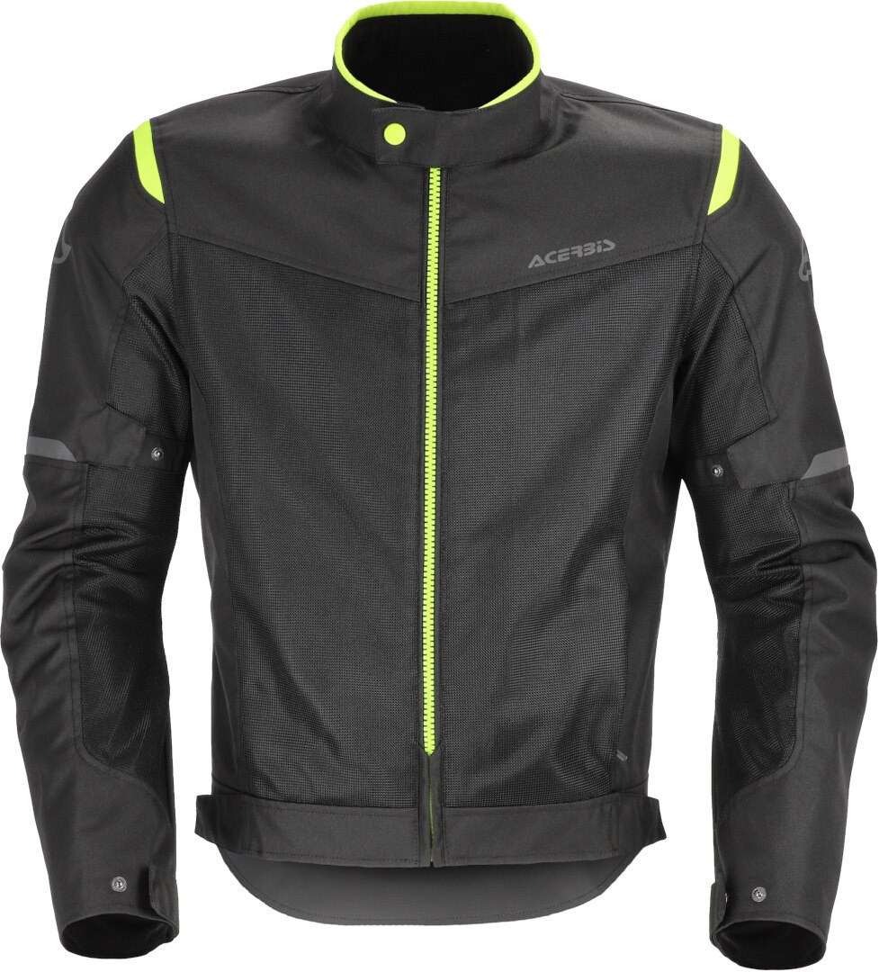 Acerbis Ramsey Vented 2.0 Mesh Motorcycle Textile Jacket black/yellow XL Figure 13
