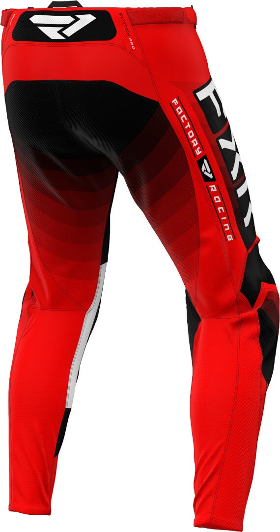 FXR Clutch Pro 2024 Motocross Pants red/white/black 32 Figure 4