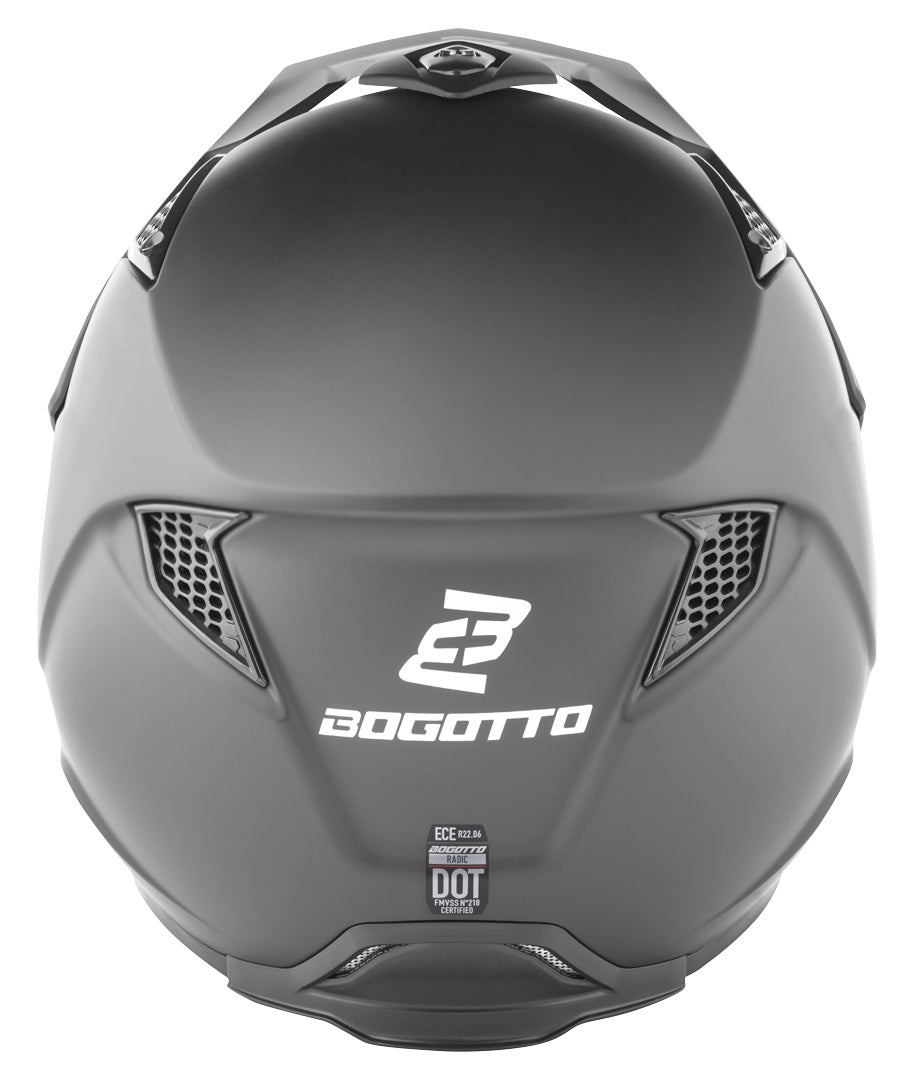 Bogotto Radic 22.06 Helm Titanium mat 2XL Figuur 12