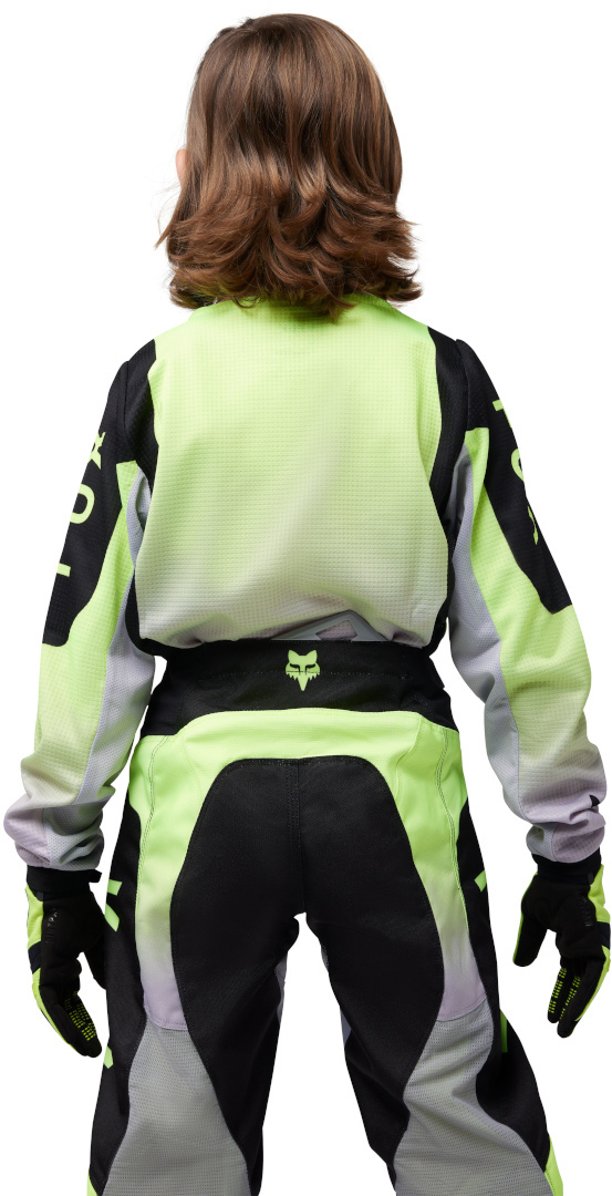 FOX 180 Lean Maglia Motocross Giovanile giallo YM Figura 2