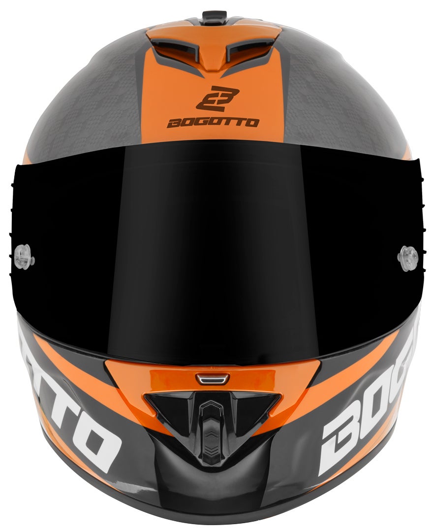 Bogotto FF104 SPN Helm orange/schwarz S Abbildung 4