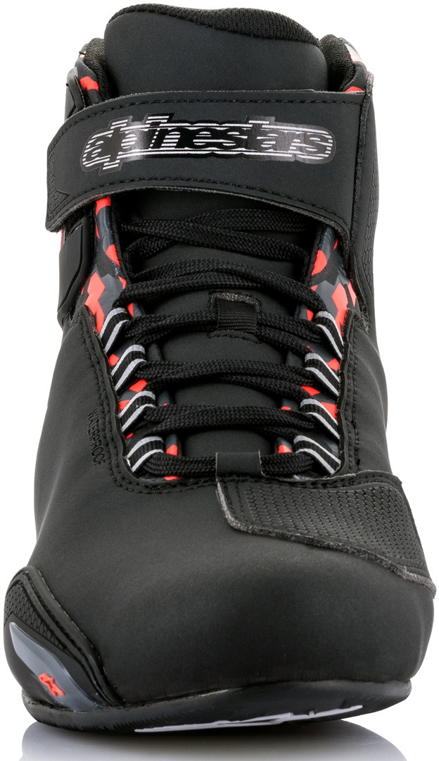 Alpinestars Sektor Pantofi de motocicletă impermeabili Negru/Gri/Roșu 42 Figura 7