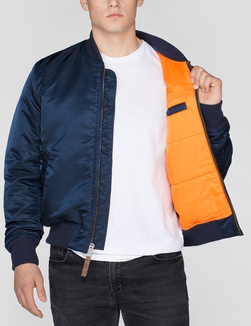 Alpha Industries MA-1 VF 59 Giacca Blu navy M Figura 4