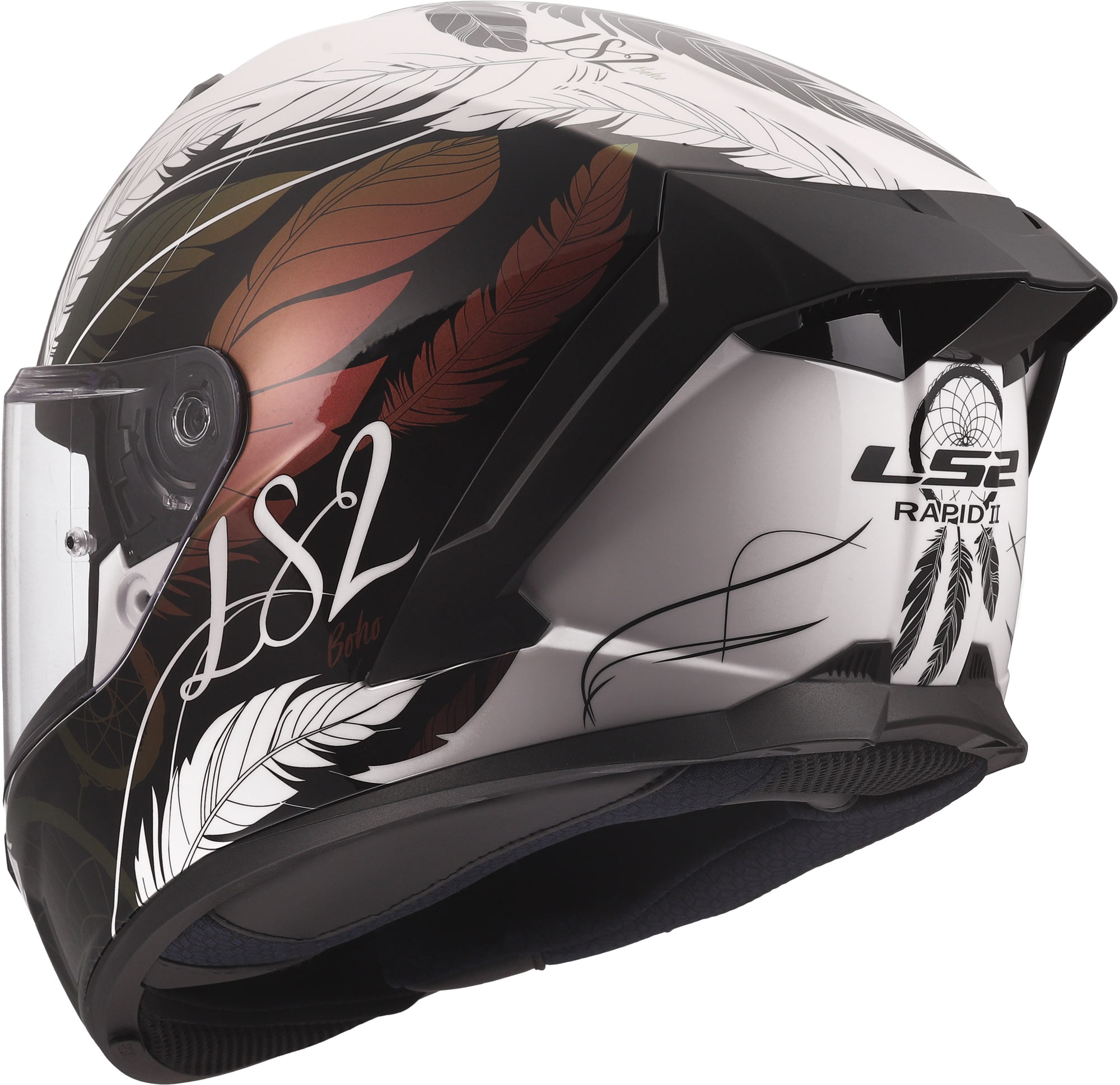 LS2 FF820 Rapid III Boho Elmetto XL (61/62) Figura 10