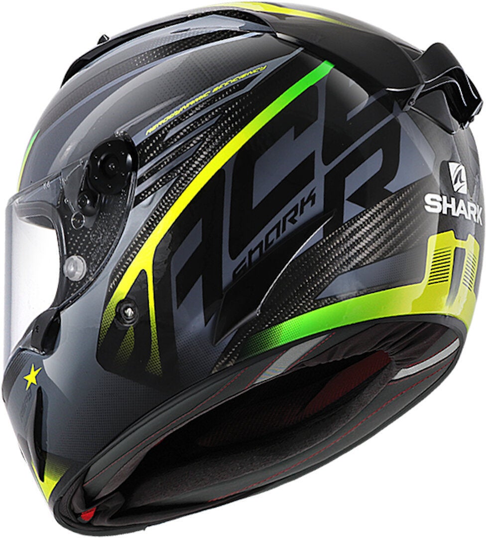 Shark Race-R Carbon Pro Aspy Casco carbonio/giallo XL (61/62) Figura 3