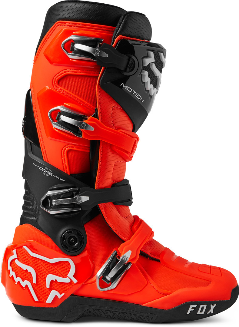 FOX Motion Botas de Motocross Laranja 7 Figura 8