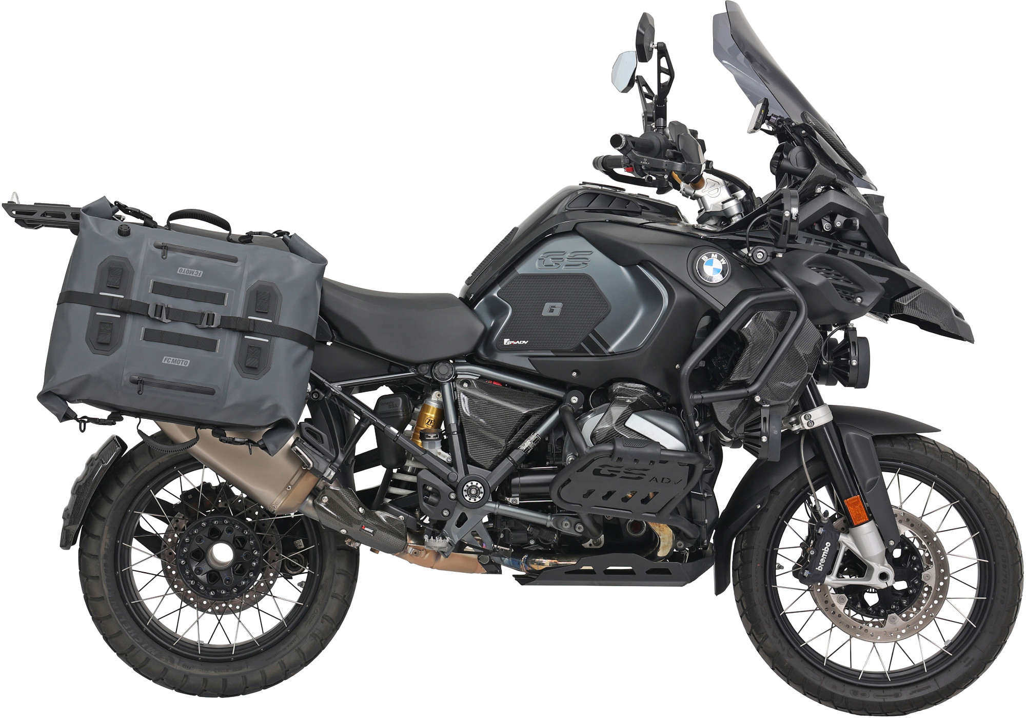 FC-Moto Ever-ST Roll-Top 32-40 L Geantă de voiaj Gri Figura 5