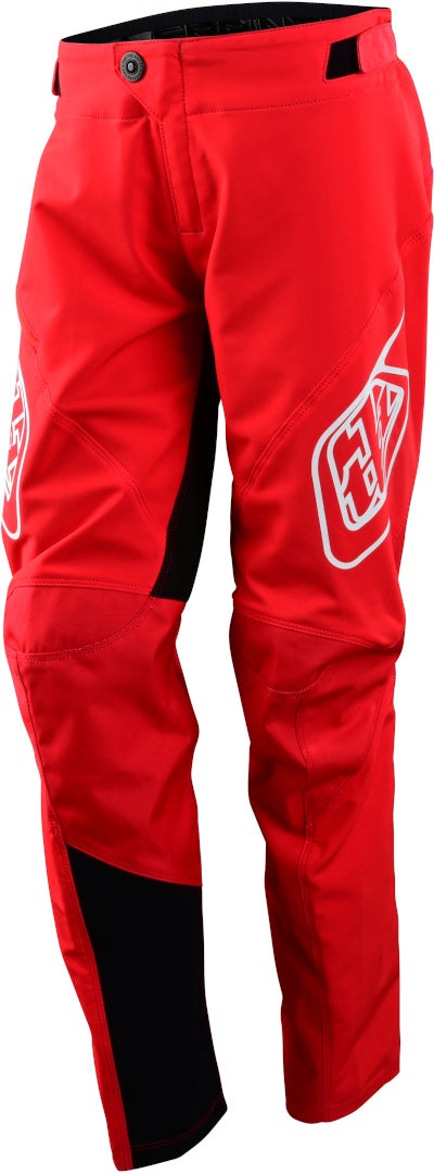 Troy Lee Designs Sprint Jeugd Fietsbroek Rood 26 Figuur 1