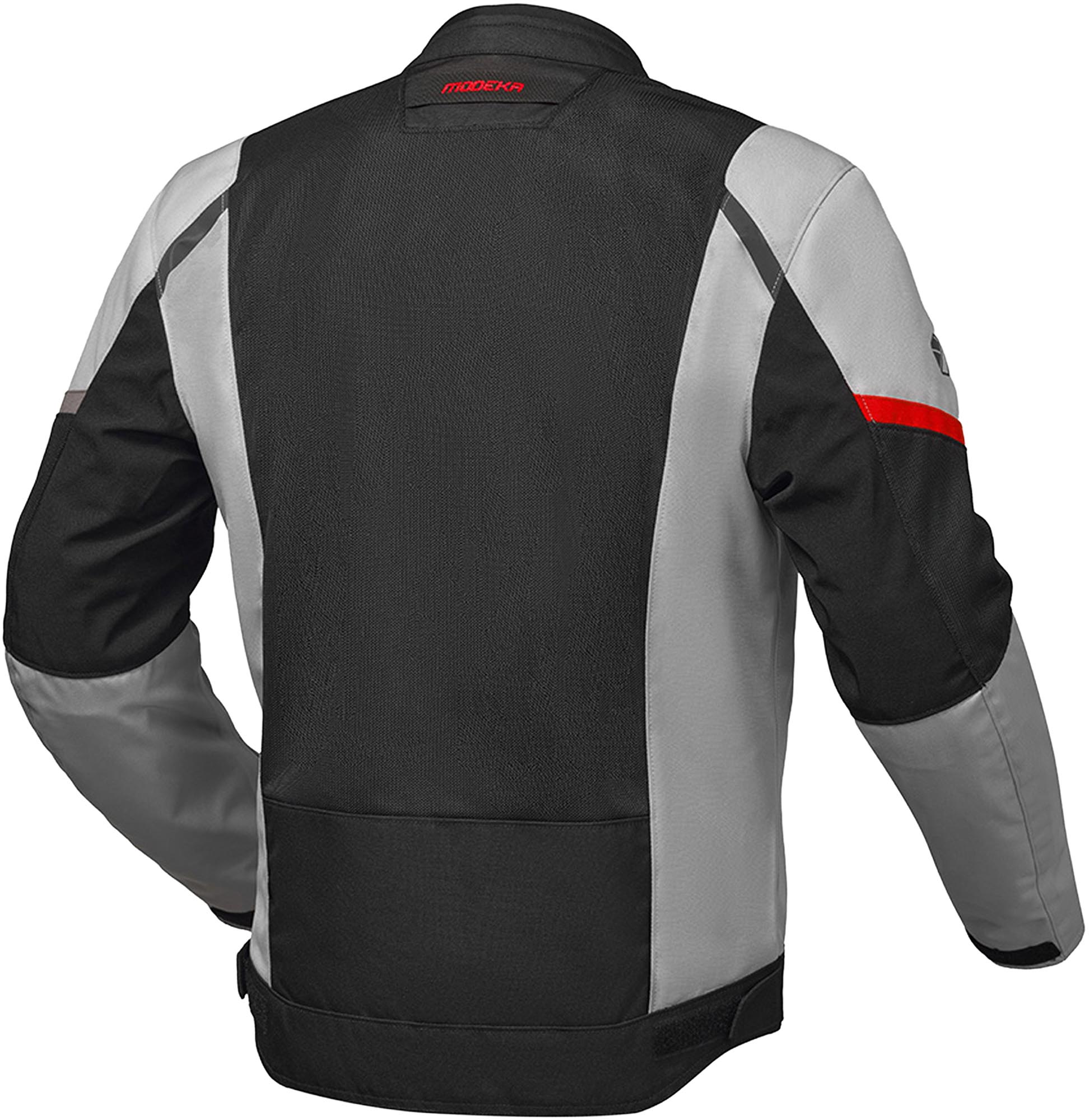 Modeka Jano Air Motorcycle Textile Jacket black/light grey L Figure 2