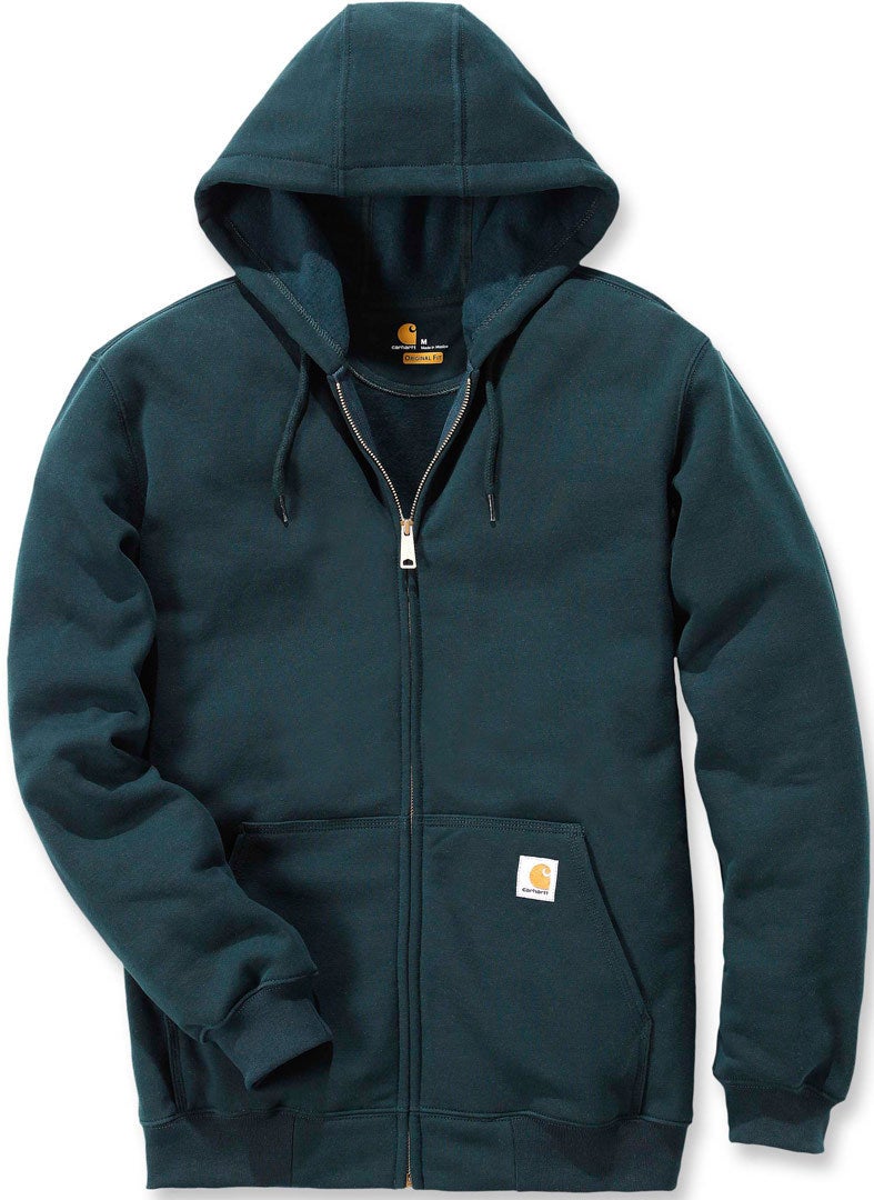 Carhartt Midweight Zip パーカー 緑 M 図1