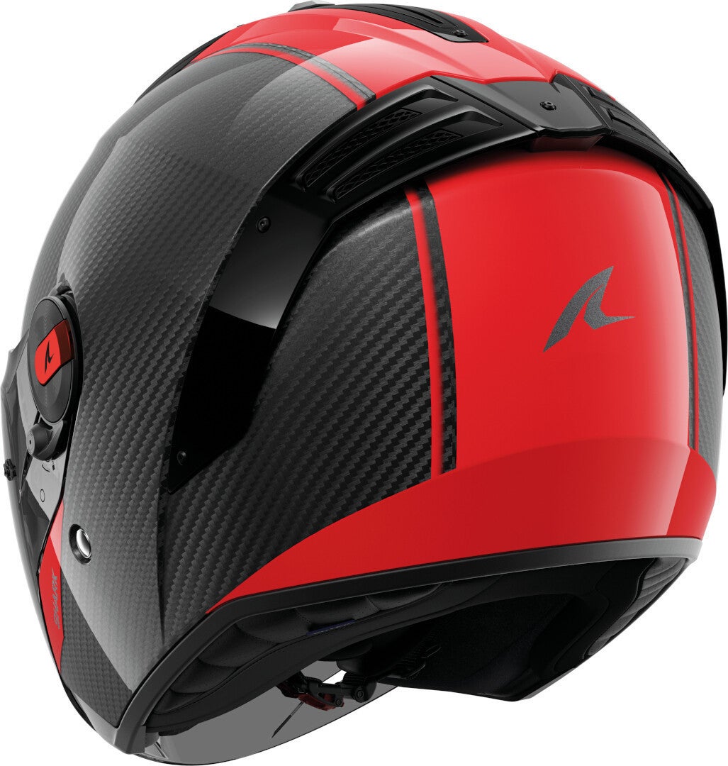 Shark RS Jet Carbon Skin Casco Jet nero/rosso M (57/58) Figura 3