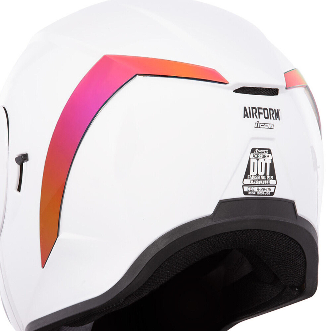 Icon Airform Spoiler spate cu oglindă Roșu de iridiu Figura 1