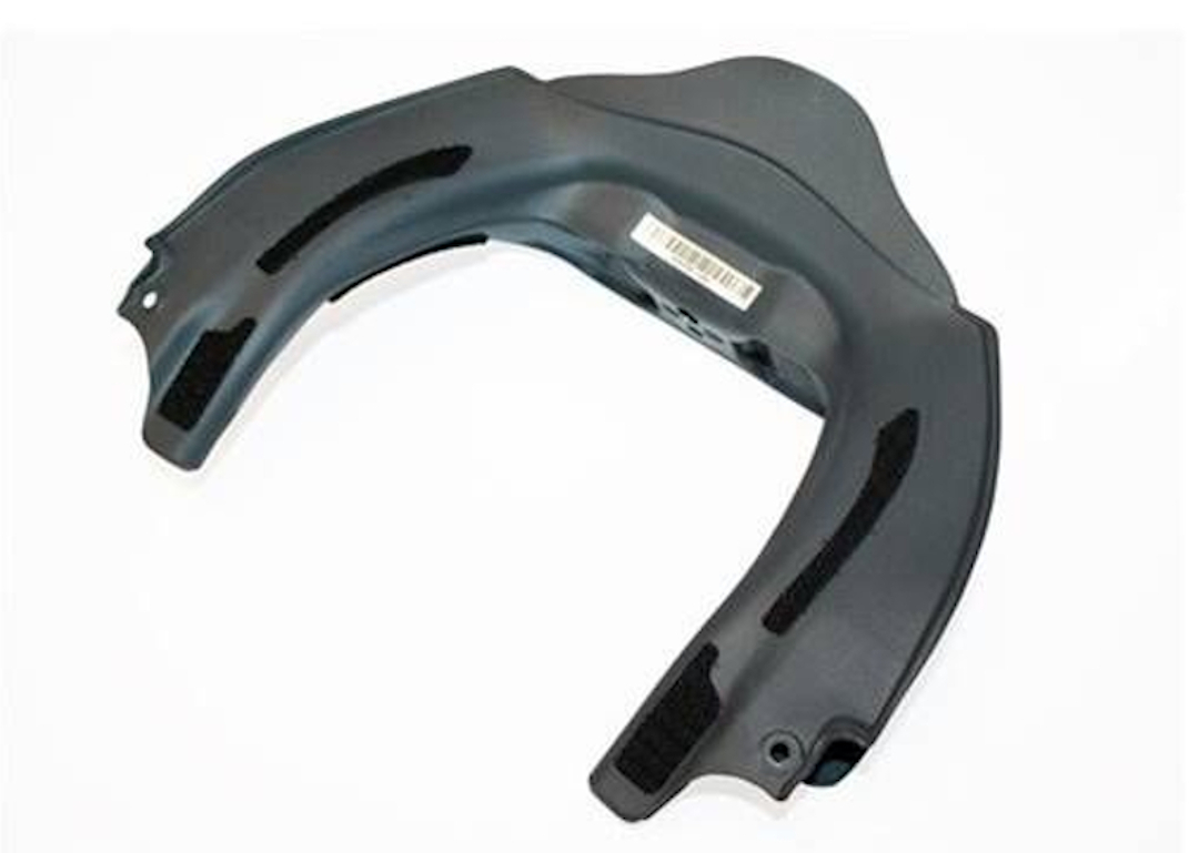 Leatt GPX Adventure Partea spatelui ortezei pentru gât negru S Figura 1