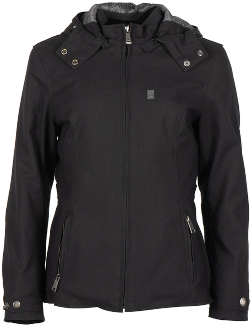 Helstons Claire Dame Motorcykel Tekstiljakke Sort M Figur 1