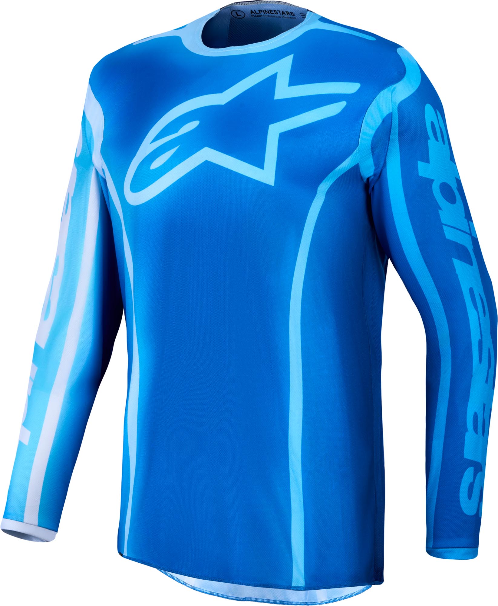Alpinestars Fluid Kepler Φανέλα μοτοκρός μπλε/γαλάζιο M Γράφημα 1