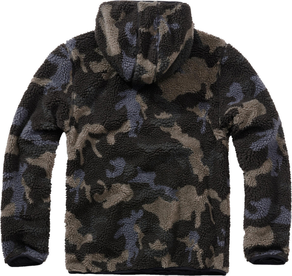 Brandit Teddyfleece Worker Pullover dunkles camouflage 7XL Abbildung 2