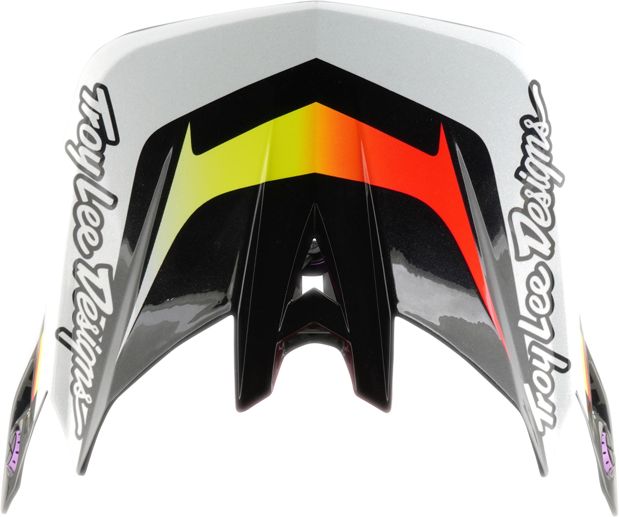 Side view of Troy Lee Designs D4 Carbon MIPS Lined Up Downhill Helmet