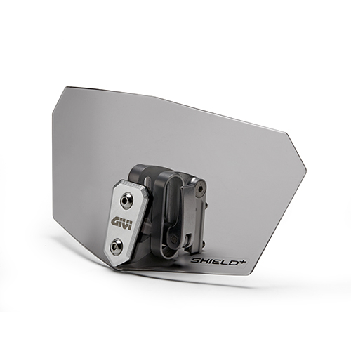 GIVI Universal Scheiben-Aufsatz getönt mit Halter Figur 1
