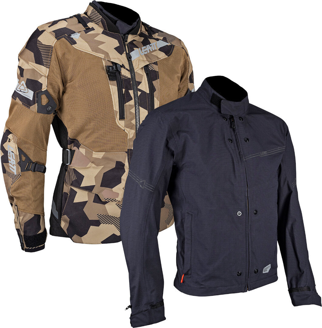 Leatt ADV FlowTour 7.5 waterproof Motorcycle Textile Jacket camouflage M Figure 2