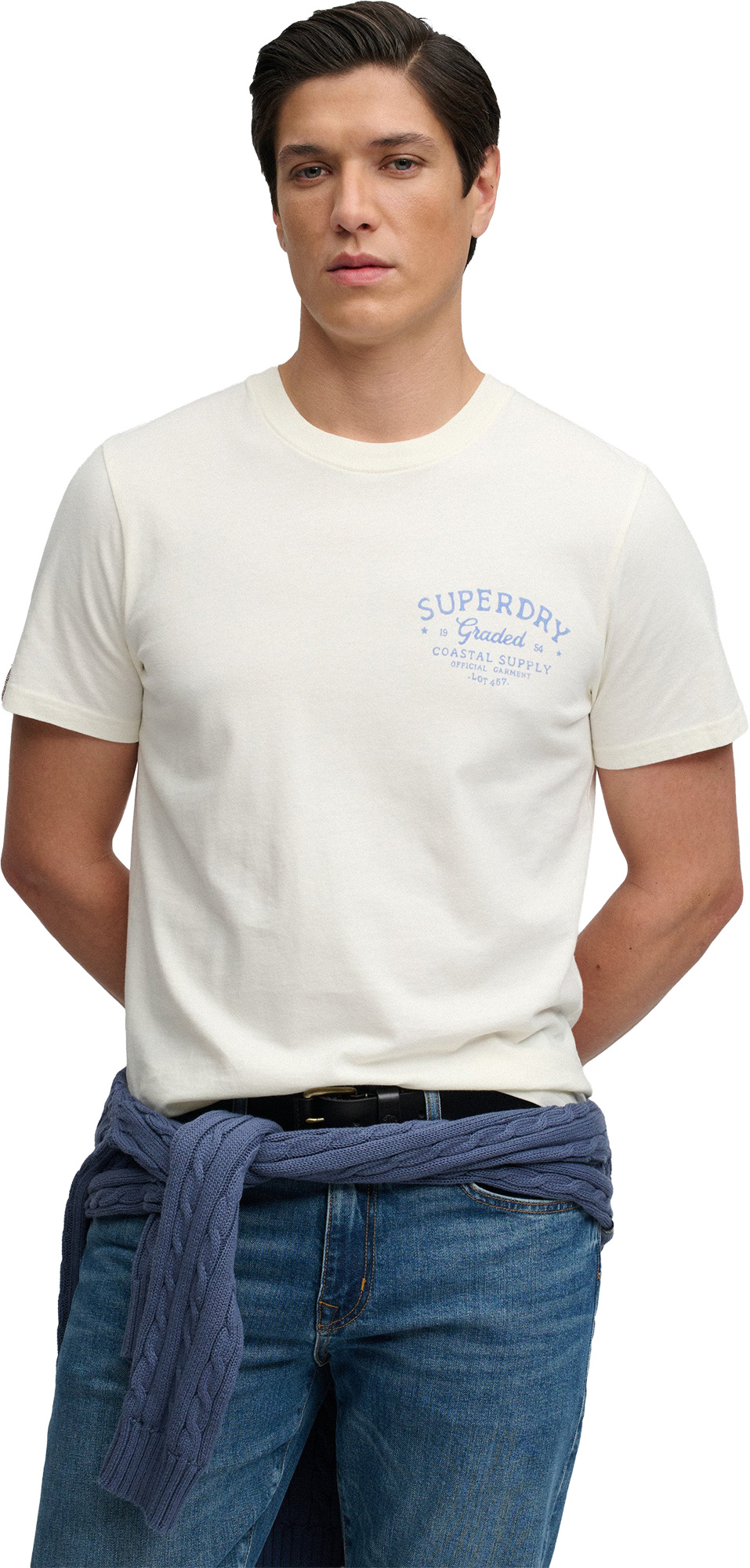 Superdry & Co Dockside 米白色 L 图2