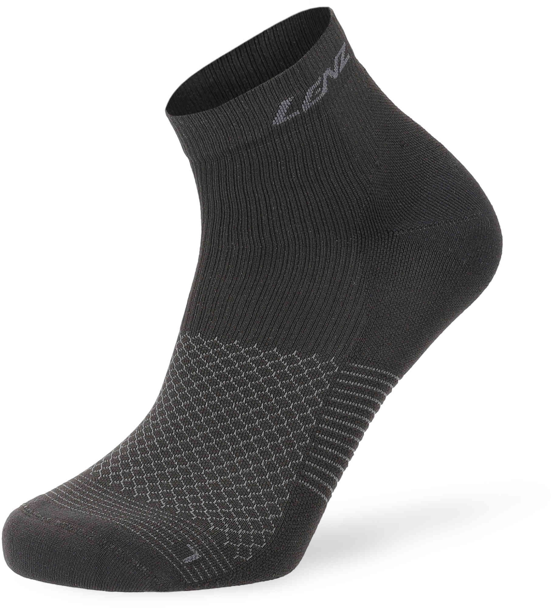 Lenz Think About Cool Active 1 Low Socks black 42-44 Figure 1