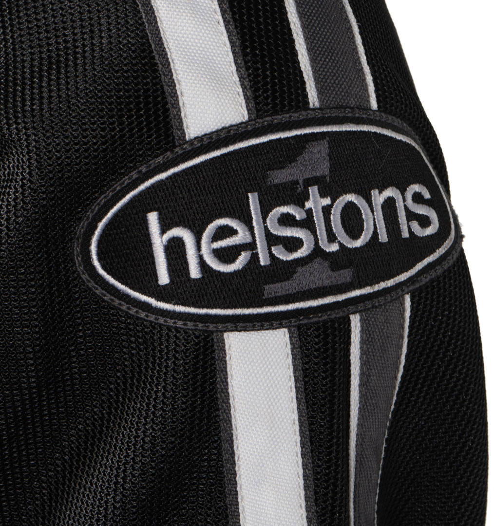 Helstons Pace Air Motorrad Textiljacke schwarz 4XL Abbildung 4