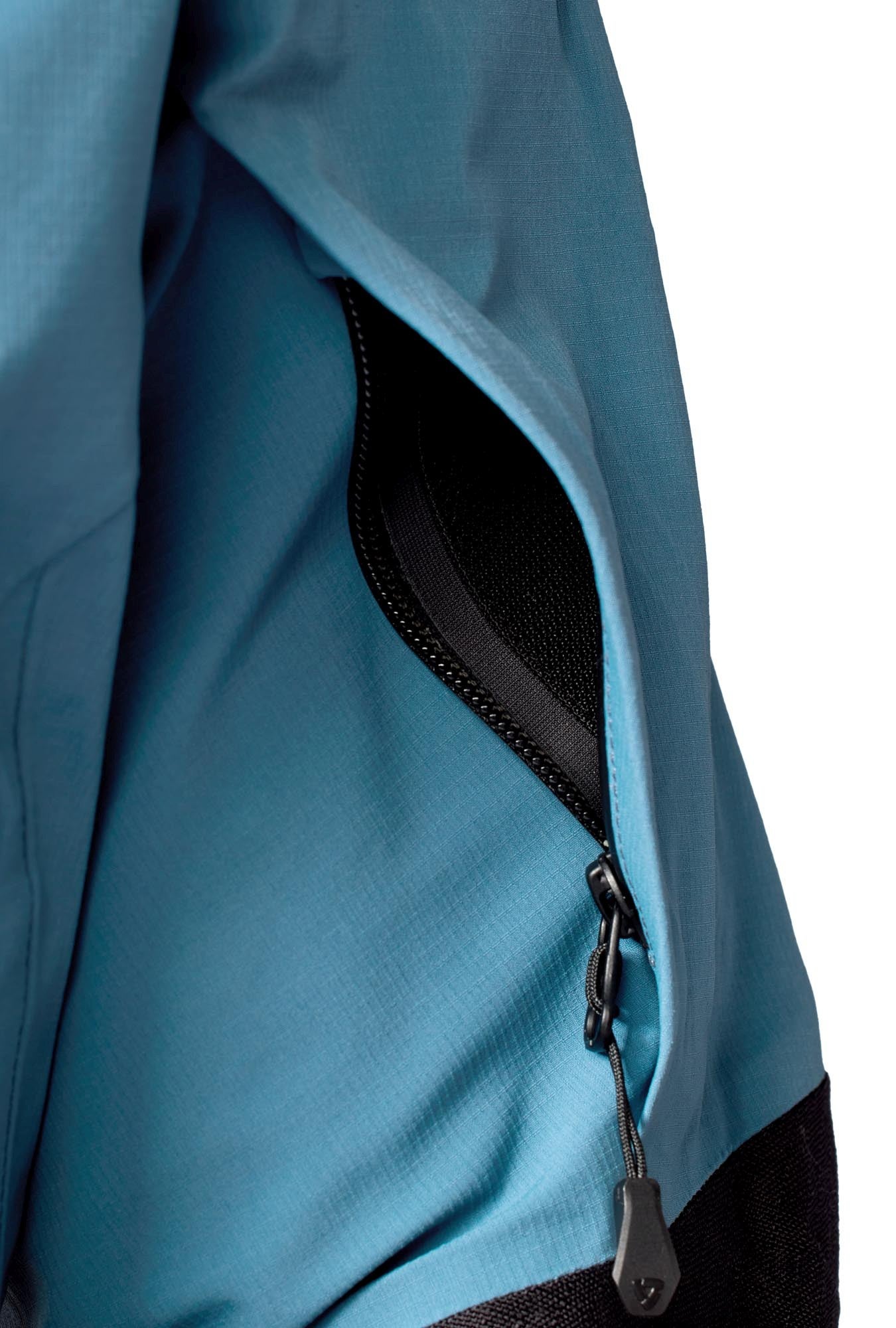 Revit Smock Blackwater 3 H2O giacca a vento impermeabile per moto blu/nero S Figura 4