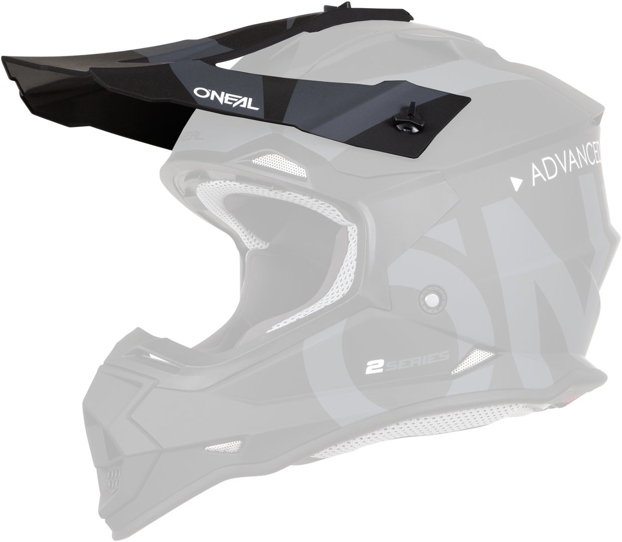 Oneal 2Series RL Slick Helmet Shield black One size Figure 1