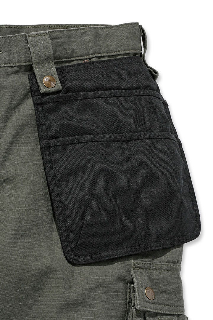 Carhartt Multi Pocket Ripstop 바지 짙은 녹색 32 L30 그림 4