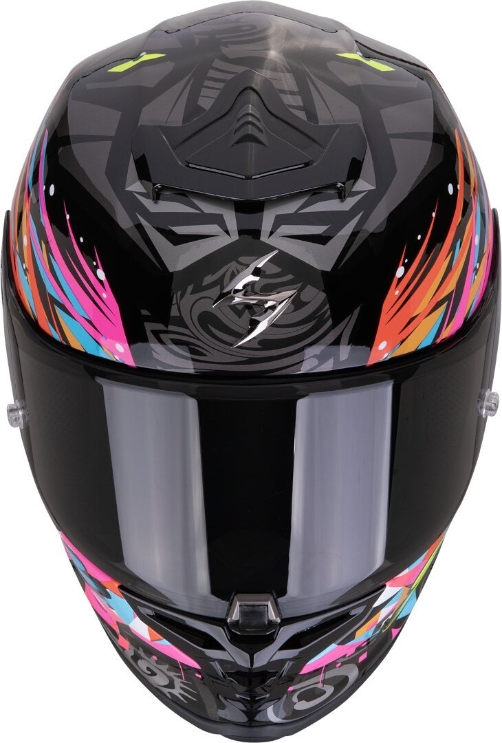 Side view of Scorpion EXO R1 Evo II Air Savage Helmet
