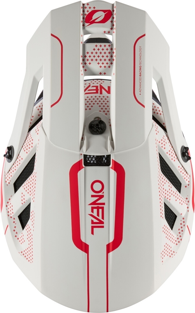 Oneal Blade Polyacrylite Strike Casco da discesa bianco opaco/rosso S (55/56) Figura 2