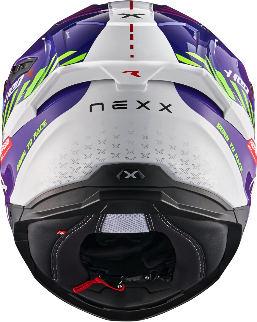 Nexx Y.100R Fade Cască mov/alb M (57/58) Figura 4