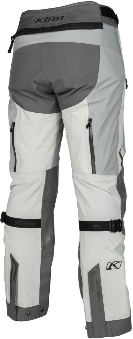 Klim Altitude 2023 Damer Motorcykel Textil Byxor ljusgrå/mörkgrå 4 Figur 6