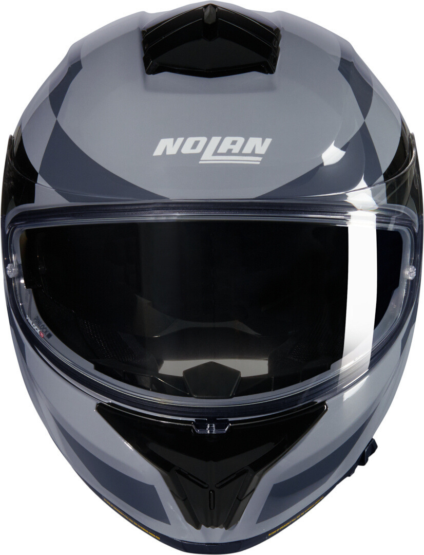 Nolan N80-8 Alfiere N-Com Hjälm grå/svart M (58) Figur 5