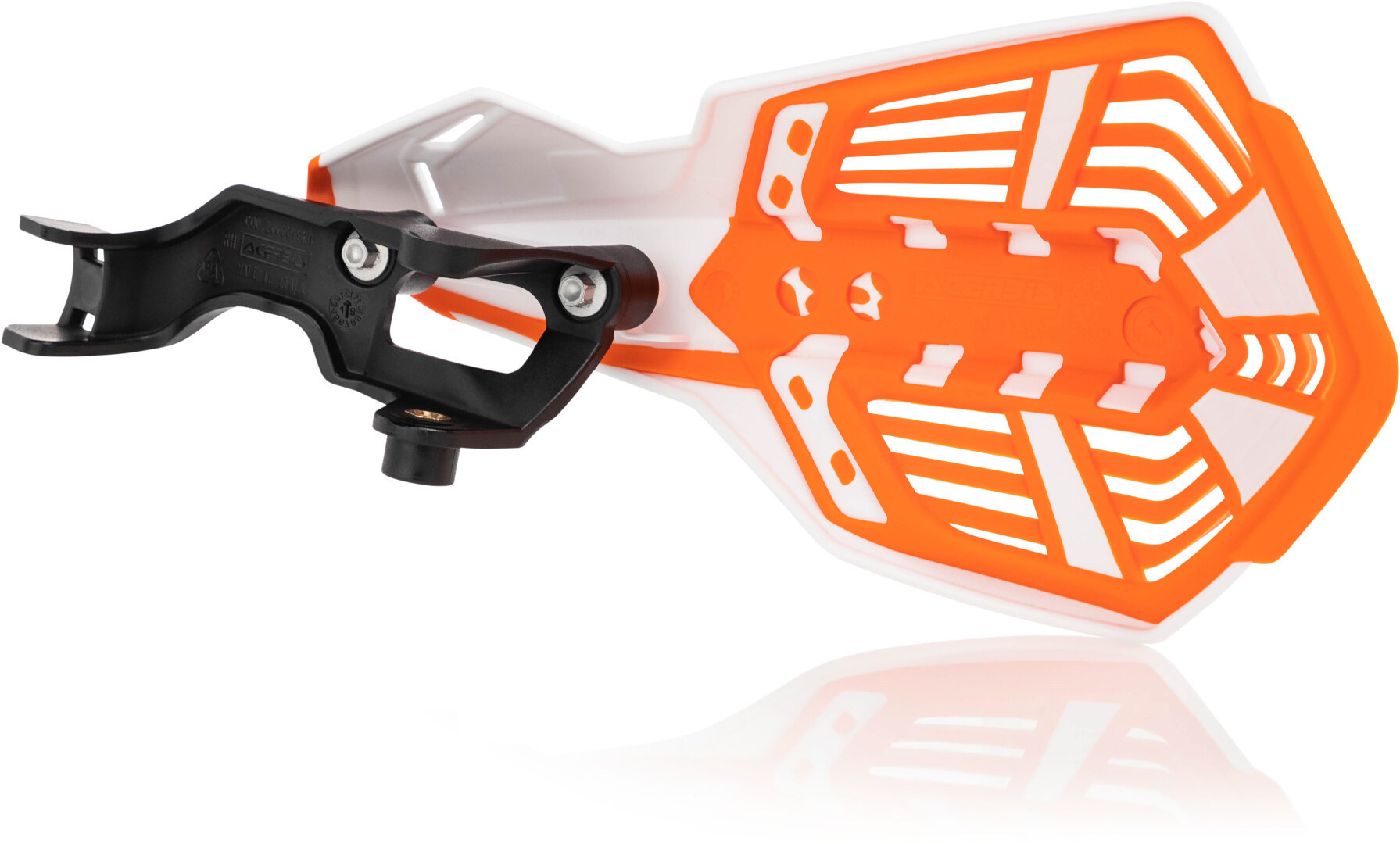 Acerbis K-Future Protecție pentru mână Alb/portocaliu Figura 2