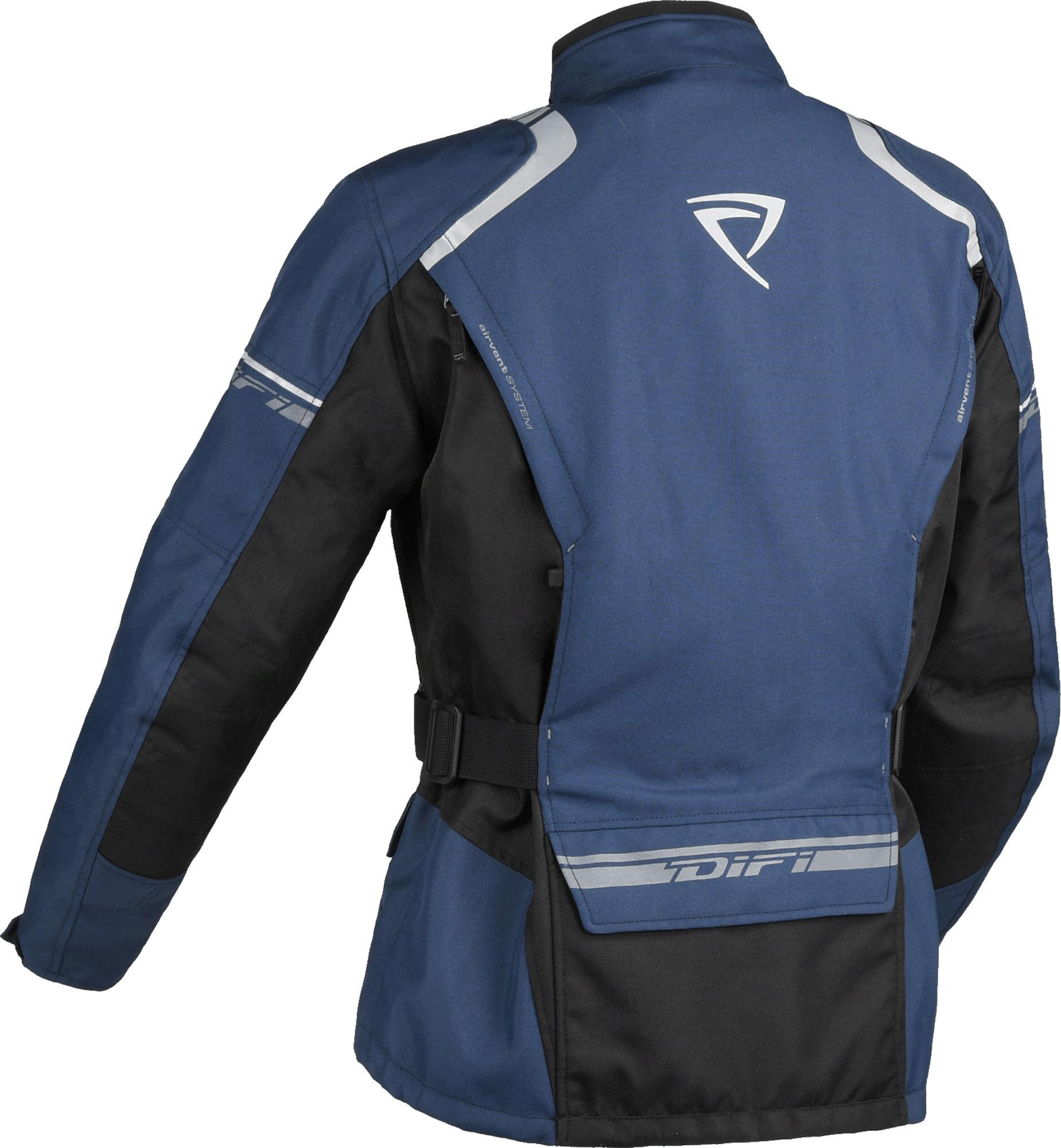 DIFI Navigator Aerotex imperméable dames moto textile veste bleu/noir 2XL Figure 2