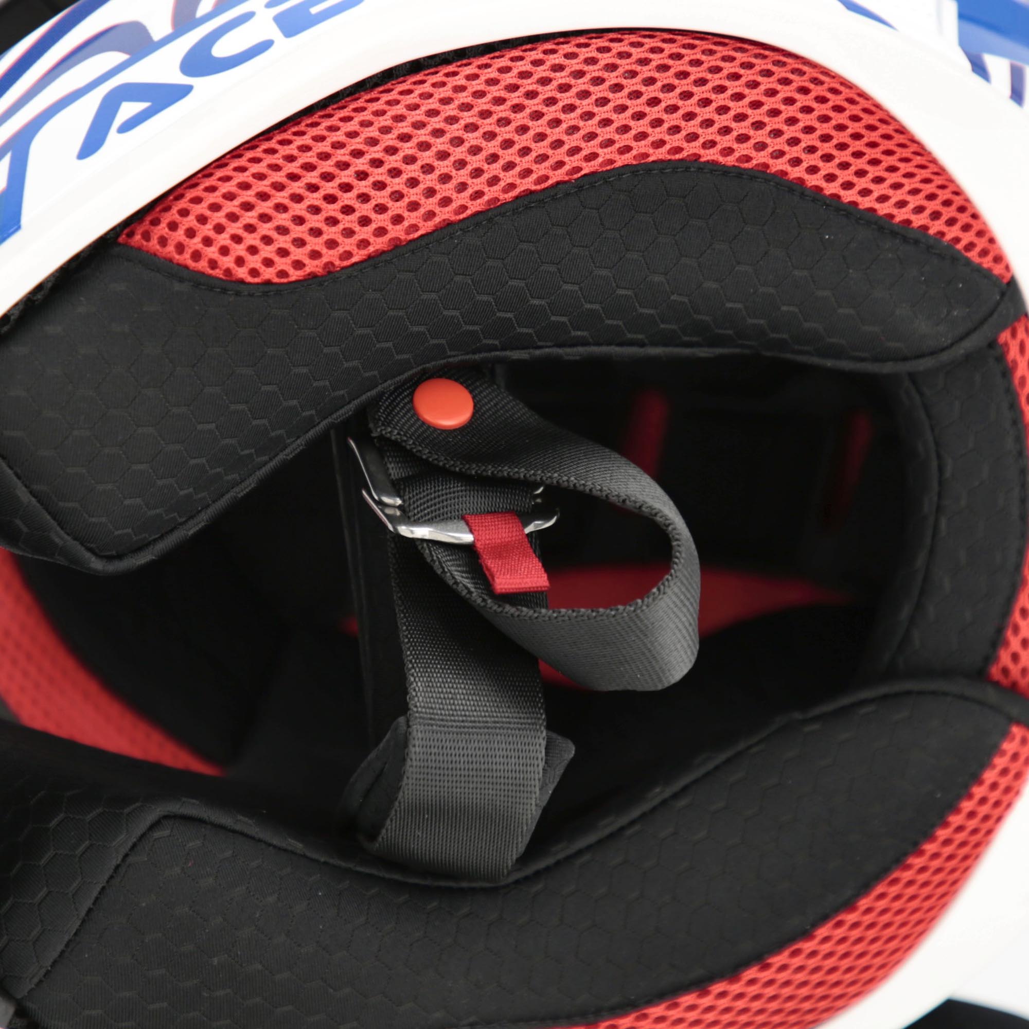 Acerbis Whoops Graphic Casque de motocross Blanc/Bleu/Rouge S (55/56) Figure 7